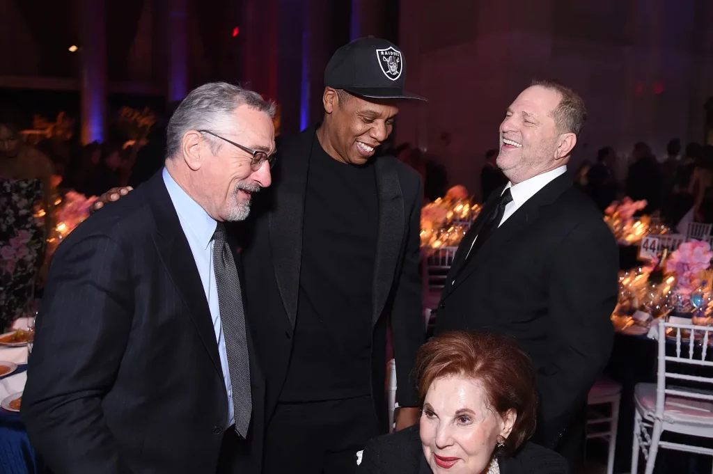 Robert DeNiro, Jay-Z, Harvey Weinstein.