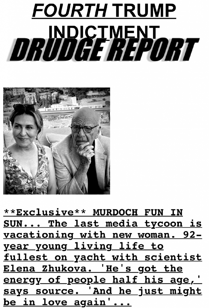 Unveiling The Enigma Is Rupert Murdoch Behind The Curtain Of The Drudge Report