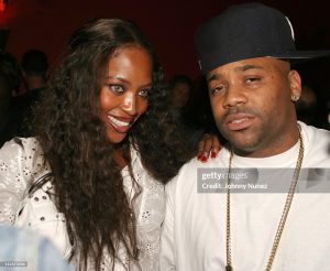 Naomi Campbell and Damon Dash, host "America Magazine" UK Launch Party at Club Eve in London. 3/13/2004 (GettyImages)